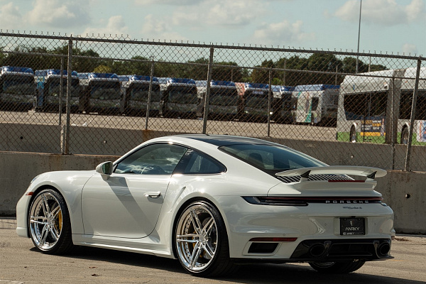 Фото дисков Anrky AN27 Полированный лак на Porsche 911 VIII
