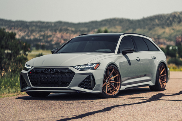 Фото дисков Brixton Forged R11-R Сатиновая бронза на Audi A/RS 6 (C8)