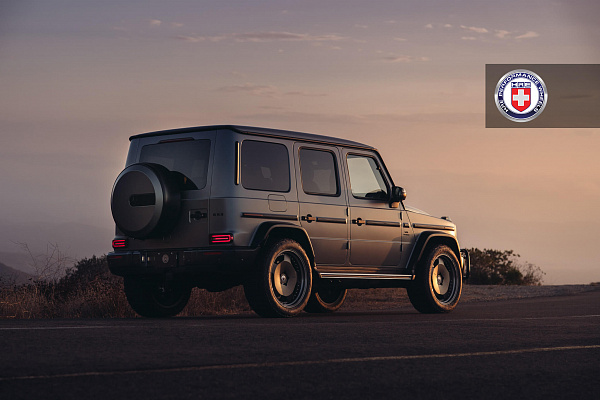 Фото дисков HRE 544 Черный сатин на Mercedes-Benz G-Class III