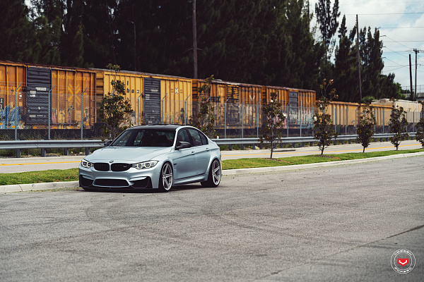 Фото дисков Vossen M-X5 Глянцевый тонированный лак на BMW 3/M3 (F3x/F80)