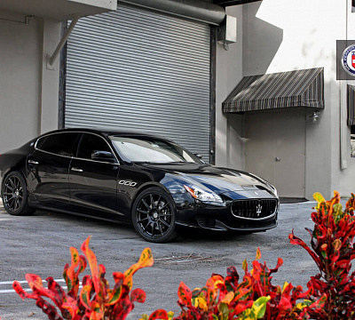 Фото дисков HRE P43SC на Maserati Quattroporte VI