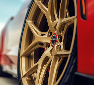 Фото дисков Vossen HF-5 на Chevrolet Camaro VI
