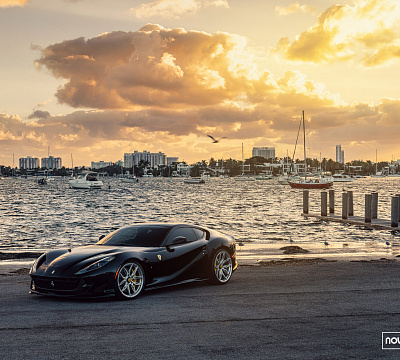 Фото дисков NOVITEC NF11 на Ferrari 812