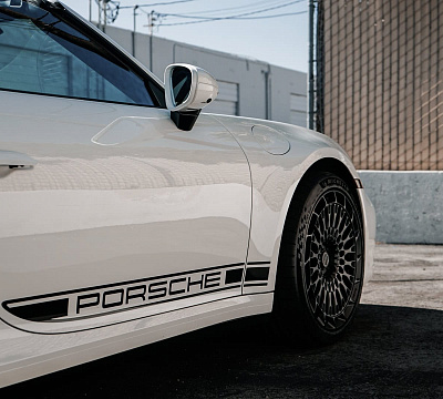 Фото дисков Brixton Forged TR20 AERO1 на Porsche 911 VIII