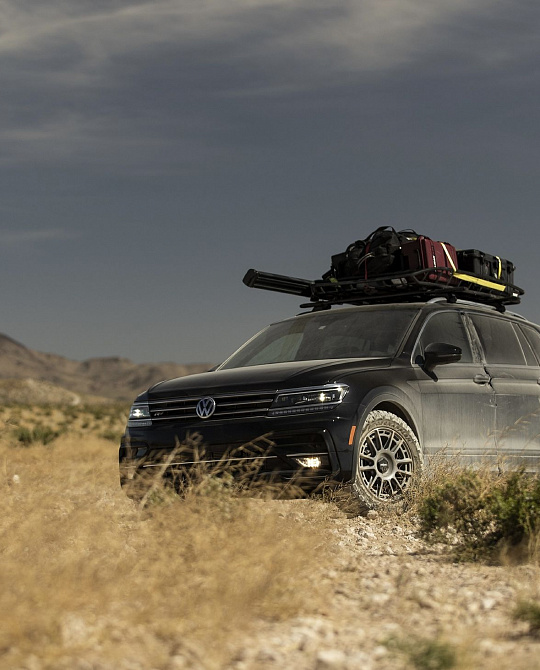 Фото дисков OZR Матовый графит на Volkswagen Tiguan II