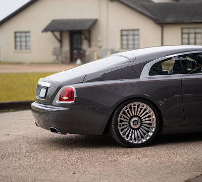 Фото дисков Brixton Forged LX07 на Rolls-Royce Wraith