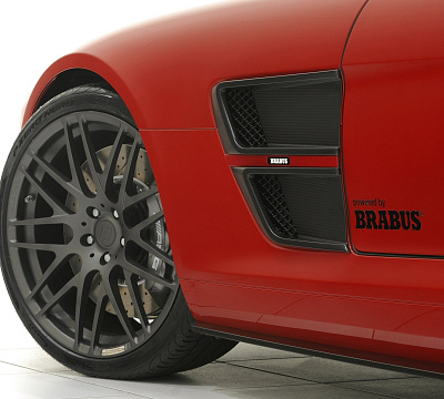 Фото дисков BRABUS Monoblock F (Platinum Edition) на Mercedes-Benz SLS AMG