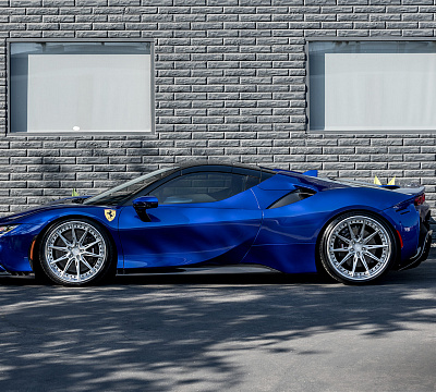 Фото дисков Vossen EVO-2R (3-Piece) на Ferrari SF90