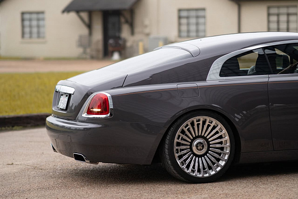Фото дисков Brixton Forged LX07 Алмазная проточка на Rolls-Royce Wraith