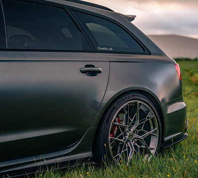 Фото дисков HRE FF10 на Audi A/RS 6 (C7)