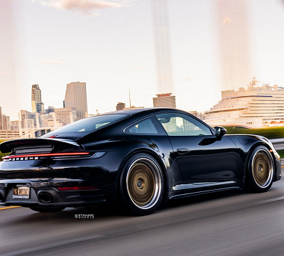 Фото дисков Strasse Wheels SC20 Track на Porsche 911 VIII