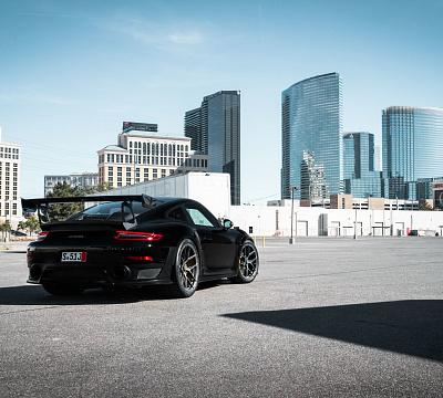 Фото дисков Vossen S21-01 на Porsche 911 VII