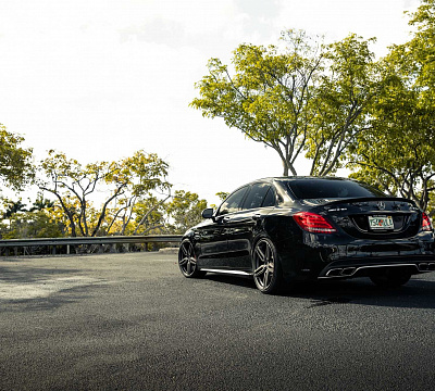 Фото дисков Vossen HF-1 на Mercedes-Benz C-Class (W205)