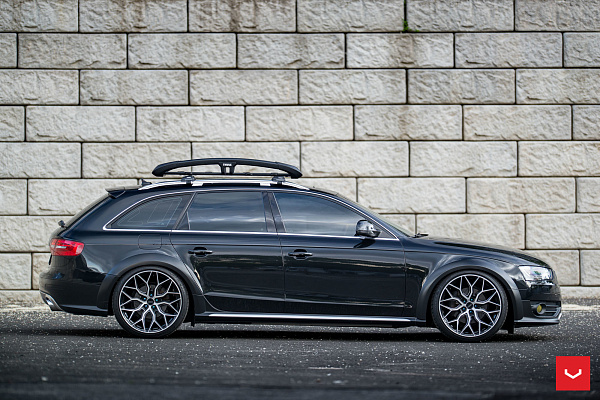 Фото дисков Vossen HF-2 Алмазная проточка на Audi A/S/RS 4 (B8)