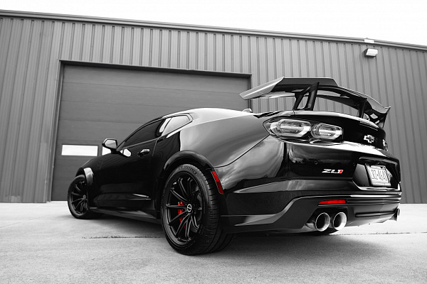 Фото дисков Brixton Forged R11-RS Черный сатин на Chevrolet Camaro VI