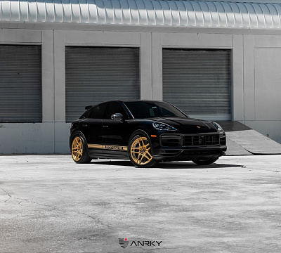 Фото дисков Anrky RS6.2 на Porsche Cayenne II
