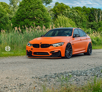 Фото дисков HRE RC103 на BMW 3/M3 (F3x/F80)