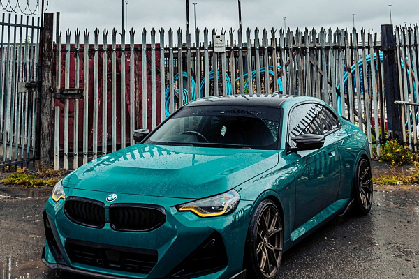 Фото дисков Bola FLY Сатиновая бронза на BMW 2/M2 (G42/G87)