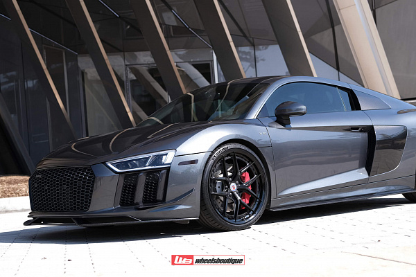 Фото дисков HRE S101SC Черный сатин на Audi R8 (4S)