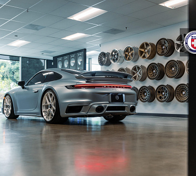 Фото дисков HRE R101 Lightweight на Porsche 911 VIII
