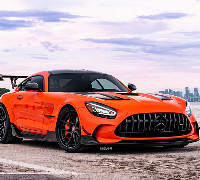 Фото дисков Strasse Wheels SV5 Deep Concave FS на Mercedes-Benz AMG GT I