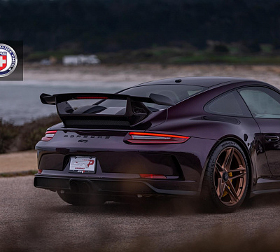 Фото дисков HRE P207 на Porsche 911 VII