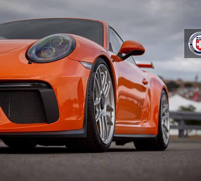 Фото дисков HRE RC104 на Porsche 911 VII