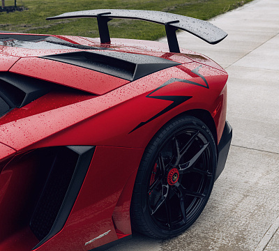 Фото дисков Vossen S21-01 на Lamborghini Aventador