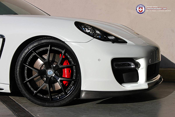 Фото дисков HRE S101 Черный сатин на Porsche Panamera I