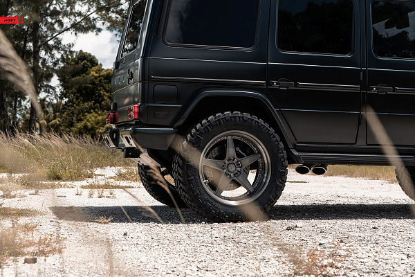 Фото дисков Anrky RS5 Глянцевый темный лак на Mercedes-Benz G-Class II