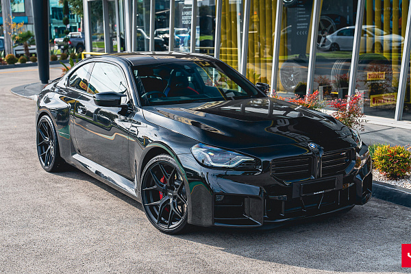 Фото дисков Vossen HF-5 Черный сатин на BMW 2/M2 (G42/G87)