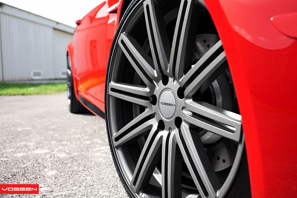 Фото дисков Vossen CV4 Сатиновый графит на BMW 3/M3 (E90)