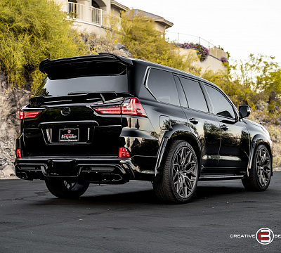 Фото дисков Vossen HF-2 на Lexus LX III
