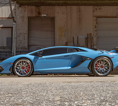 Фото дисков Anrky S1-X1 на Lamborghini Aventador