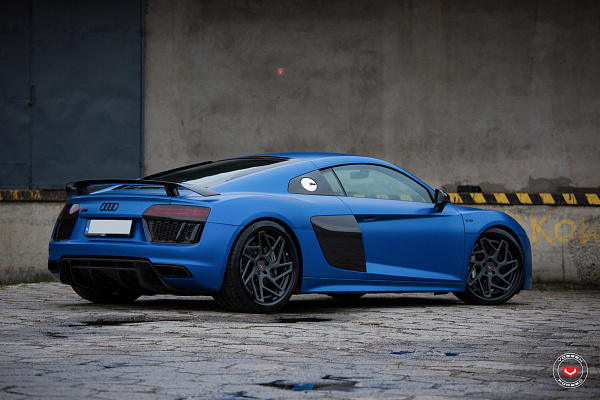 Фото дисков Vossen CG-209T (3-Piece) Сатиновый графит на Audi R8 (4S)