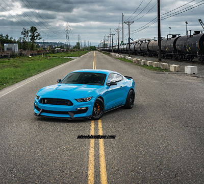 Фото дисков HRE 300 на Ford Mustang VI