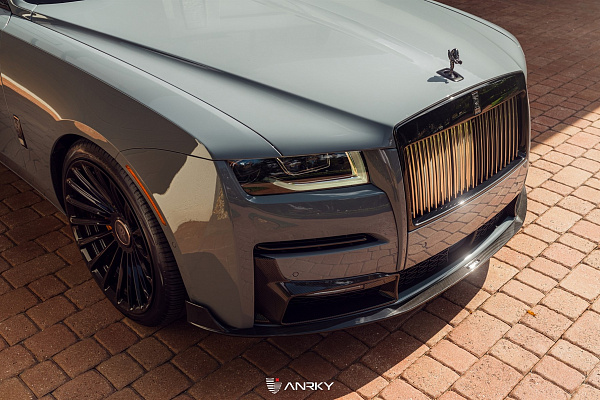 Фото дисков Anrky RF-282 Черный глянец на Rolls-Royce Ghost I