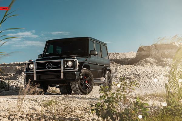 Фото дисков Anrky AN15 Черный сатин на Mercedes-Benz G-Class II