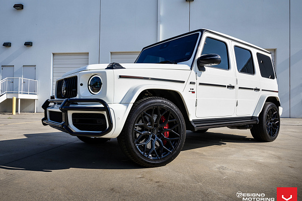 Фото дисков Vossen HF-2 Черный глянец на Mercedes-Benz G-Class III
