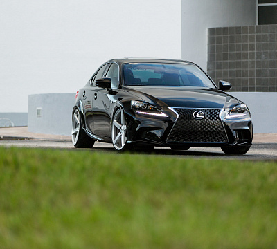 Фото дисков Vossen CV3 на Lexus IS II