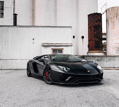 Фото дисков Brixton Forged TR05 на Lamborghini Aventador