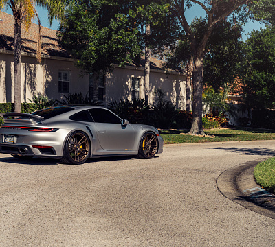 Фото дисков Vossen S17-06 на Porsche 911 VIII