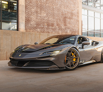 Фото дисков Brixton Forged CM5-RS на Ferrari SF90