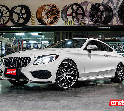 Фото дисков Vossen HF-2 на Mercedes-Benz C-Class (W205)