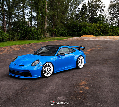 Фото дисков Anrky AN27 на Porsche 911 VIII
