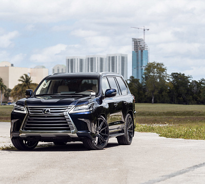 Фото дисков Vossen HF-3 на Lexus LX III