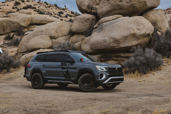 Фото дисков Black Rhino VOLL Черный сатин на Volkswagen Atlas