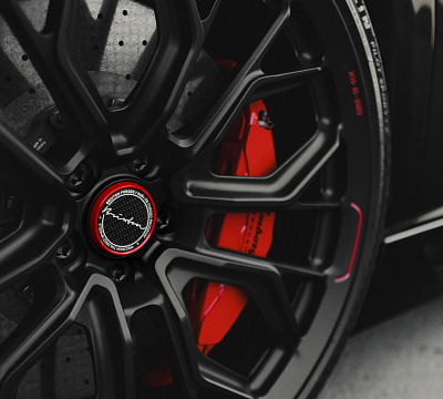 Фото дисков Brixton Forged PF10-RS на Lamborghini Aventador
