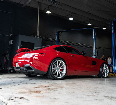 Фото дисков Anrky AN12 на Mercedes-Benz AMG GT I