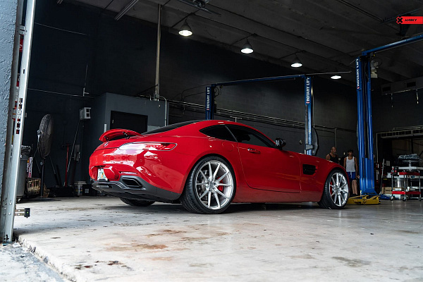 Фото дисков Anrky AN12 Глянцевый лак на Mercedes-Benz AMG GT I